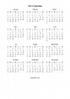 Icon for Blank Printable 2013 Calendar